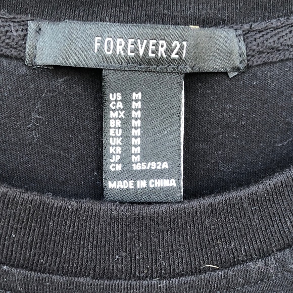 Forever21 Lace-Up Graphic Tee - Picture 7 of 7